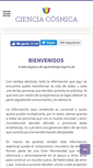 Mobile Screenshot of cienciacosmica.net